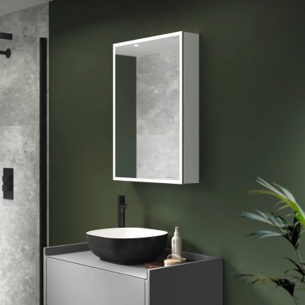 Modern LED Bathroom Mirror Cabinet