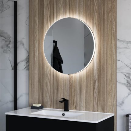 Smart Round LED Bathroom Mirror